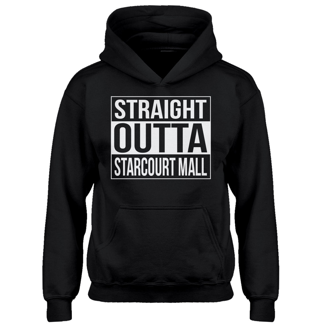 Youth Straight Outta Starcourt Mall Kids Hoodie