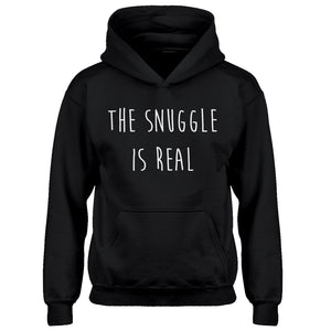 Youth The Snuggle is Real Kids Hoodie