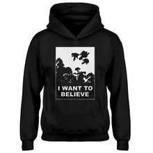 Youth I Want to Believe Super Girls Kids Hoodie
