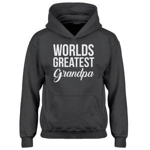 Youth World's Greatest Grandpa Kids Hoodie