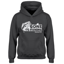 Hoodie Gone Fishin Kids Hoodie