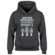 Youth Questionable Morels Kids Hoodie
