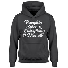 Youth Pumpkin Spice and Everything Nice Kids Hoodie