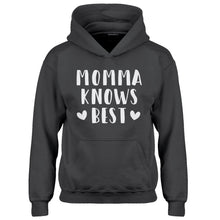 Hoodie Momma Knows Best Kids Hoodie