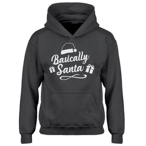 Youth Basically Santa Kids Hoodie