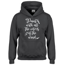 Hoodie Paint with all the Colors of the Wind Kids Hoodie