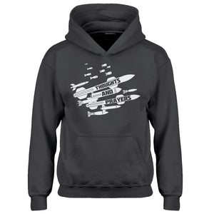 Hoodie Thoughts and Prayers Kids Hoodie