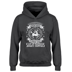 Youth Sagittarius Astrology Zodiac Sign Kids Hoodie