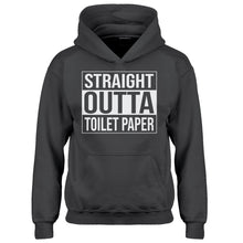 Youth Straight Outta Toilet Paper Kids Hoodie