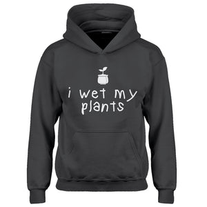 Hoodie I Wet My Plants Kids Hoodie