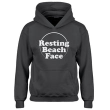 Youth Resting Beach Face Kids Hoodie