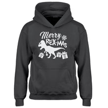 Youth Merry Rex-Mas Kids Hoodie