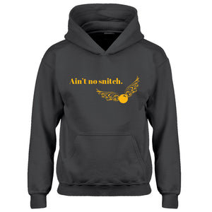 Hoodie Ain't No Snitch Kids Hoodie