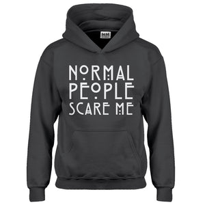 Hoodie Normal People Scare Me Kids Hoodie