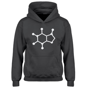 Hoodie Caffeine Molecule Kids Hoodie