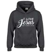 Hoodie I Love Jesus but I Cuss a Little Kids Hoodie
