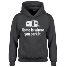 Youth Home is Where you Park it Kids Hoodie
