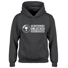 Youth Achievement Unlocked Create Offspring Kids Hoodie