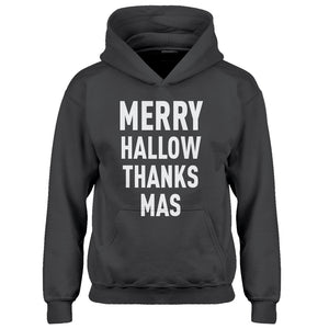 Hoodie Merry Hallow Thanks Mas Kids Hoodie