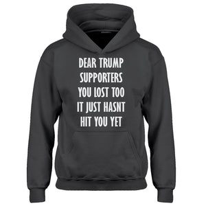 Hoodie Dear Trump Supporters Kids Hoodie