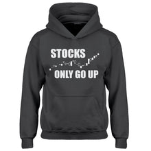 Youth STOCKS ONLY GO UP Kids Hoodie