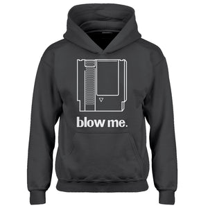 Hoodie Blow Me Game Cartridge Kids Hoodie