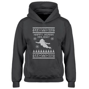 Hoodie Happy Human Holiday Kids Hoodie