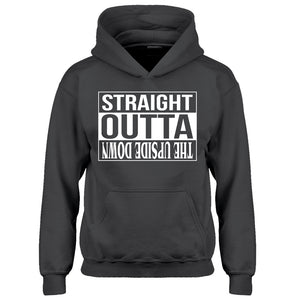 Youth Straight Outta the Upside Down Kids Hoodie