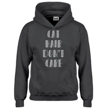Hoodie Cat Hair Don’t Care Kids Hoodie