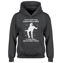 Hoodie When Those Sleigh Bells Ring Kids Hoodie