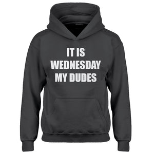 Hoodie It is Wednesday My Dudes Kids Hoodie