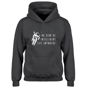 Hoodie No Sign of Intelligent Life Kids Hoodie
