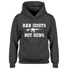 Hoodie Ban Idiots Not Guns Kids Hoodie