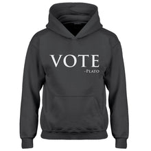 Youth Vote -Plato Kids Hoodie