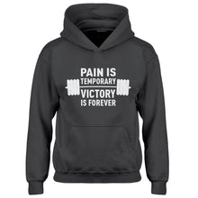 Hoodie Pain is Temporary Victory is Forever Kids Hoodie