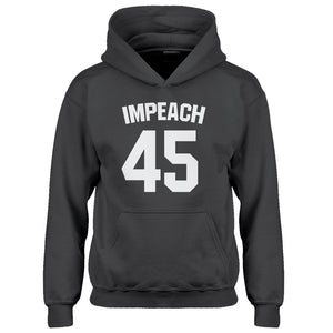 Youth Impeach 45 Kids Hoodie