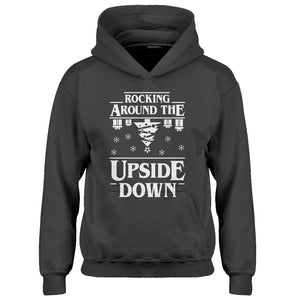 Youth Rocking Around the Upside Down Kids Hoodie
