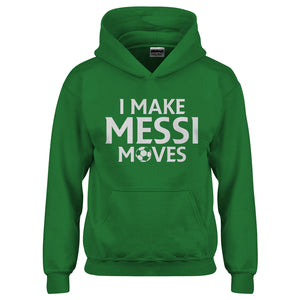 Youth I make Messi Moves Kids Hoodie