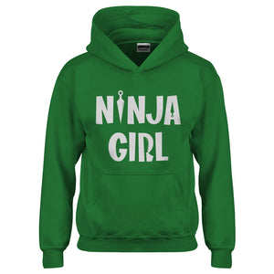 Youth Ninja Girl Kids Hoodie