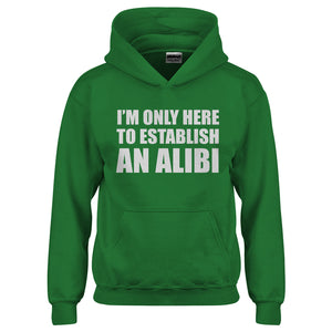 Youth Here to Establish and Alibi Kids Hoodie