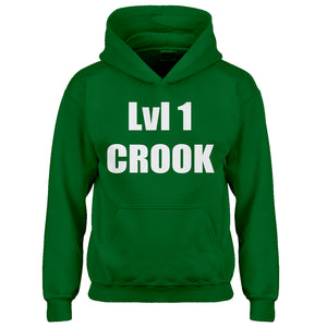 Youth Lvl 1 Crook Kids Hoodie