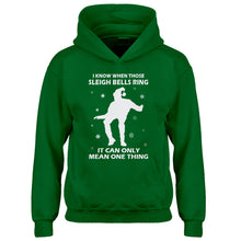 Hoodie When Those Sleigh Bells Ring Kids Hoodie