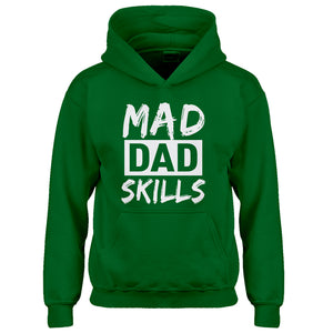 Youth Mad Dad Skills Kids Hoodie