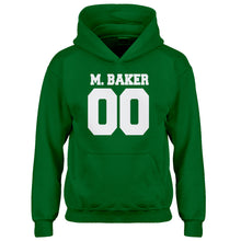 Youth M. BAKER 00 Kids Hoodie