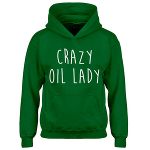 Hoodie Crazy Oil Lady Kids Hoodie