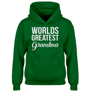 Youth World's Greatest Grandma Kids Hoodie