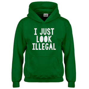 Hoodie I just Look Illegal Kids Hoodie