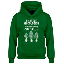 Youth Questionable Morels Kids Hoodie