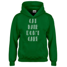 Hoodie Cat Hair Don’t Care Kids Hoodie