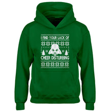 Hoodie I Find Your Lack of Cheer Disturbing Kids Hoodie